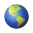 emoji globe americas